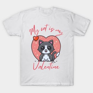 my cat is my valentine T-Shirt